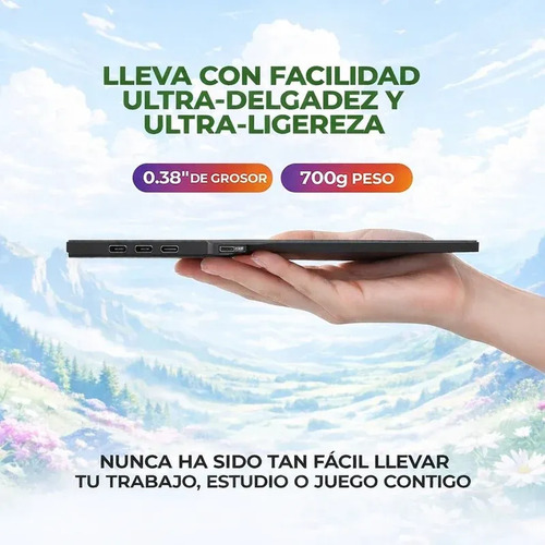 Monitor Aoc Con Pantalla De 15.6 60hz Y Resolución Full Hd - Imagen 3