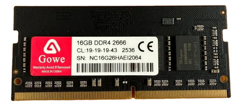 Memoria Ram 16gb Ddr4 2666mhz Sodimm Notebook Hynix Oem