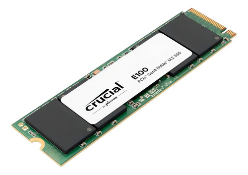 Unidad De Estado Solido Ssd M.2 1tb Crucial E100 Nvme Pcie 4.0 4500/5000 Ct1000e100ssd8 Negro - Imagen 4