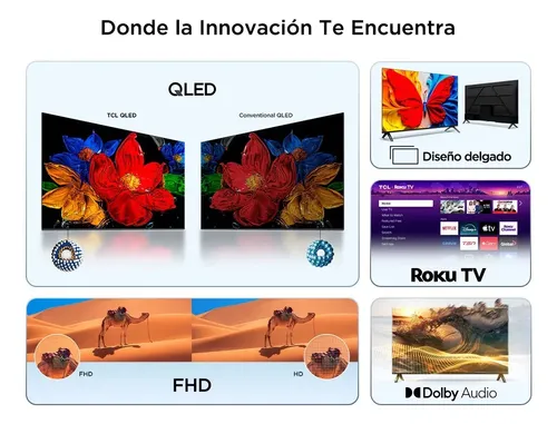 Smart Tv Tcl Roku Tv 50 Qled Fhd 50s5lr - Imagen 2