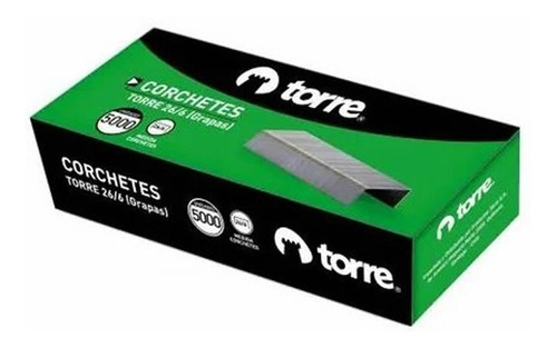 Corchetes Torre 26/6 5000 Unidades