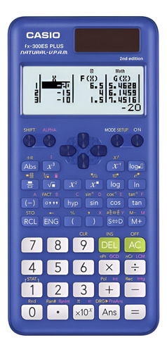 Calculadora Científica Casio Fx-300ES Plus-bu 2 Edición Azul