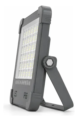Pack 3 Foco Led Solar Emergencia Led Usb 1500w Ip66 5 Modos Gris Oscuro - Imagen 4