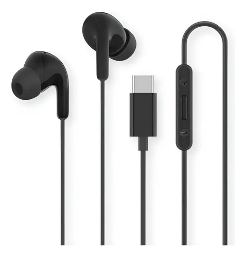 Auriculares Con Cable Xiaomi Tipo C +micrófono/M2413E1 Color Negro