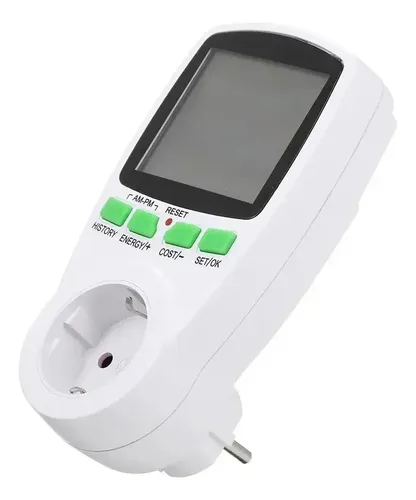 Medidor De Consumo Eléctrico Digital 16a 3680w Watt Kwh - Imagen 2