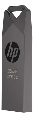 Pendrive Hp 256gb Usb 3.2 120mb/s Metálico Compacto