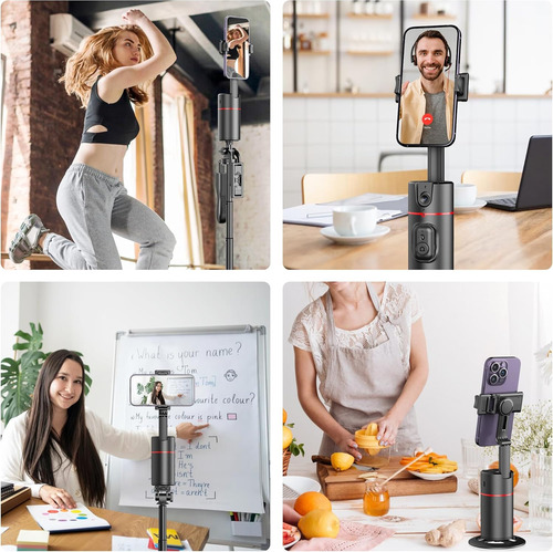 Trípode De Seguimiento Facial Automático Con Control Remoto - Imagen 6