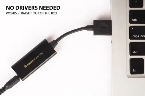 Tarjeta De Sonido Usb Sound Blaster Externa 24-bit 96khz - Imagen 2