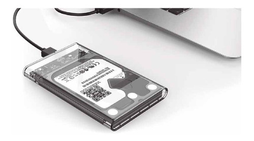 Cofre Transparente Disco Duro Externo Sata 3.0 Dblue - Imagen 2