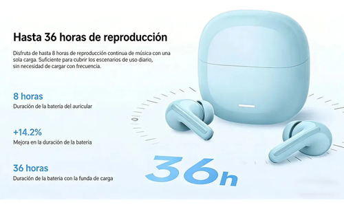 Audífonos Inalámbricos M2539e1 Xiaomi Buds 8 Lite Redmi Negro - Imagen 6