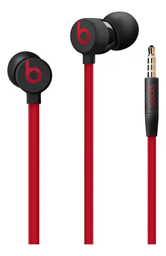 Auriculares Urbeats3 De Beats By Dr. Dre Con Cable Negro/verm Color Defiant Negro/rojo - Excelente (Reacondicionado)