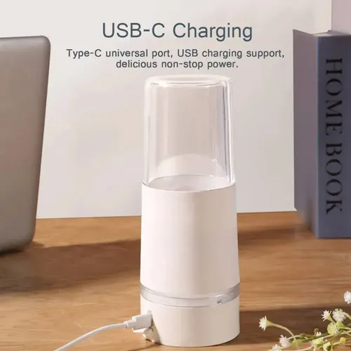Licuadora 300ml Portátil Xiaomi Xmzzb01pl Portable Blender Blanco Dimm - Imagen 6