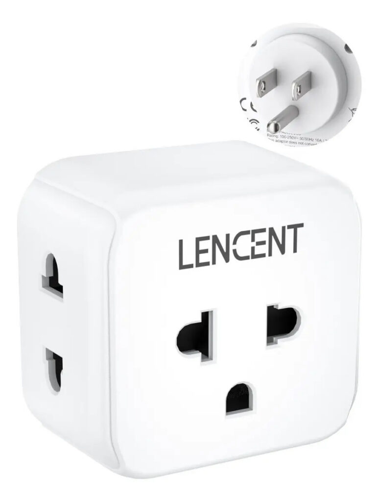 Adaptador De Enchufe Euro A Americano Nacional