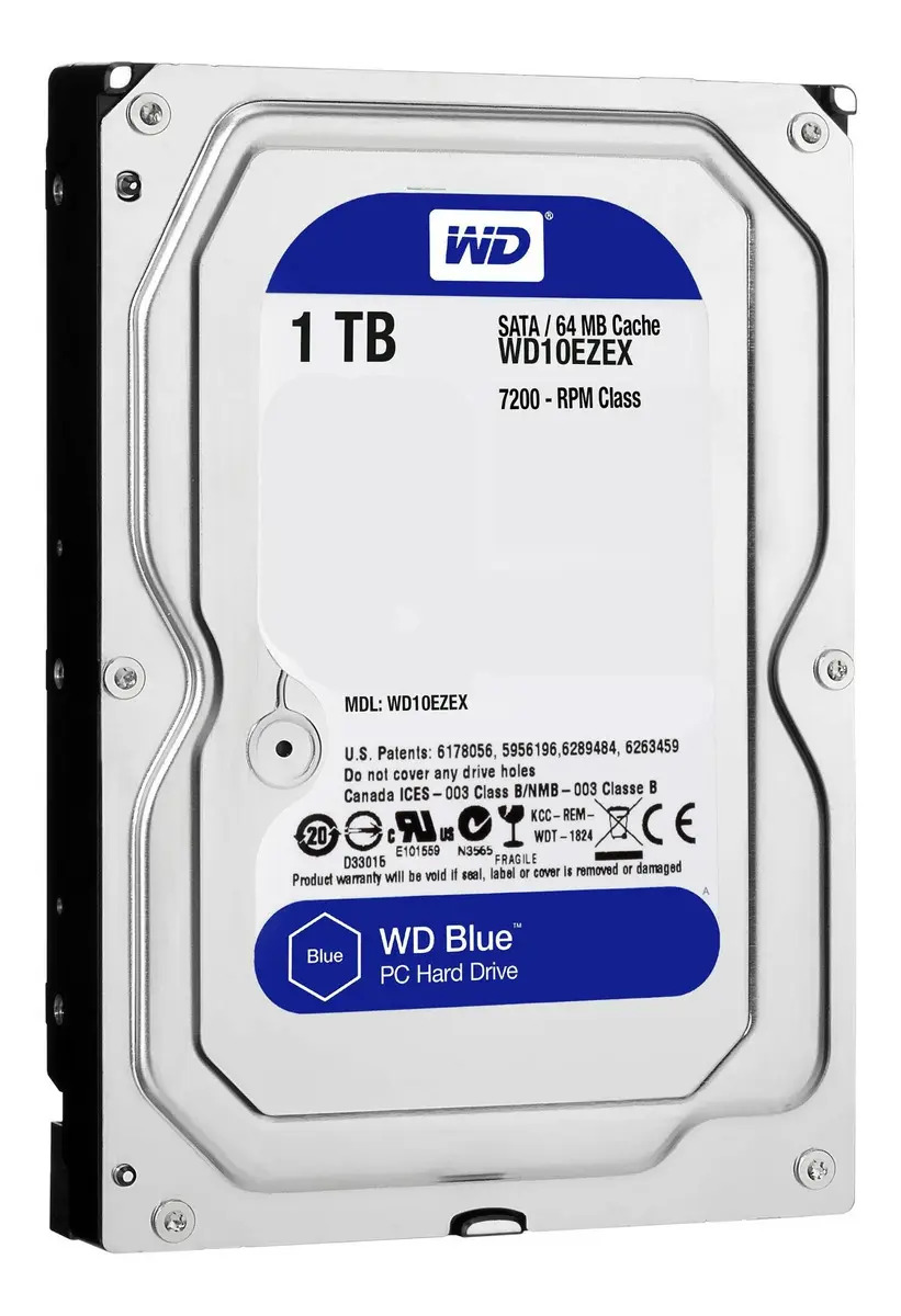 Disco Duro Western Digital WD10EZEX 1TB 3,5 SATA3. - Imagen 2