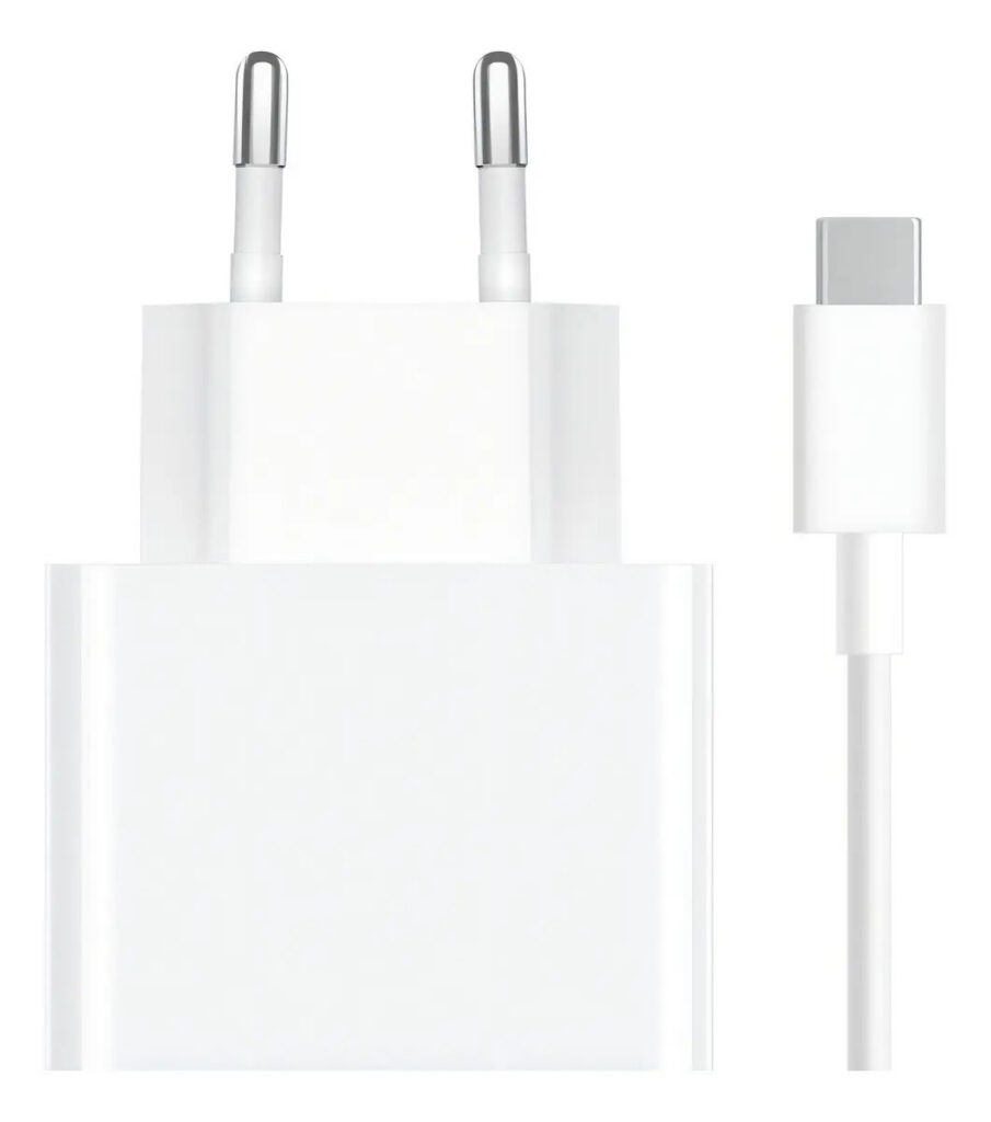 Cargador Xiaomi 33w Charging Turbo Combo (Type-a) Con Cable Color Blanco