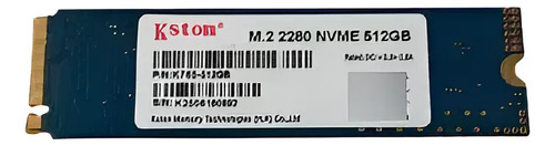 Ssd M.2 2280 Nvme 512Gb Kston K765 Realtek RTS5766DL Oem