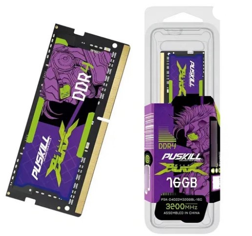 Memoria Ram Puskill Ddr4 16gb 3200mhz Pc4 25600s Para Notebook