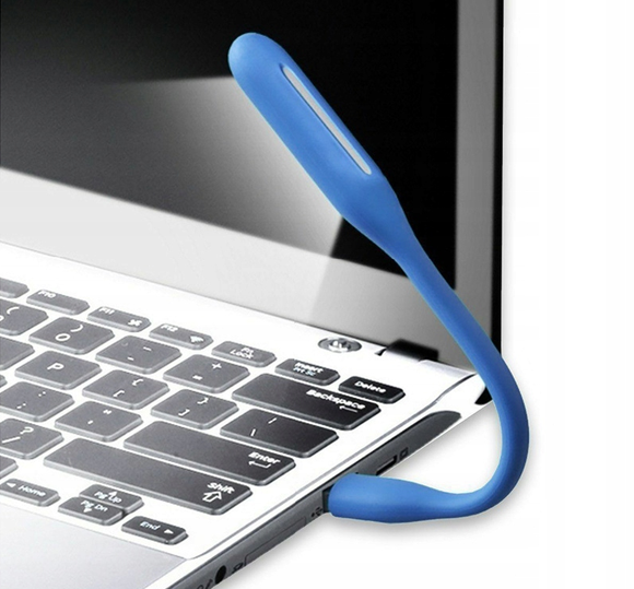 Luz Lampara Led Usb De Silicona Notebook - Imagen 3