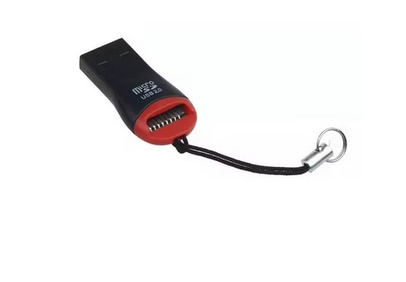 Mini Adaptador De Lector De Tarjetas De Memoria Flash, Usb 2.0, Micro Sd, Sdhc, Tf