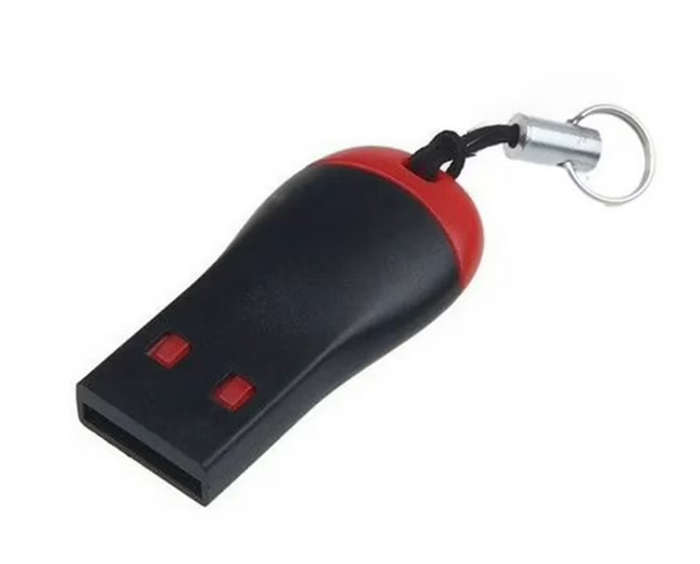 Mini Adaptador De Lector De Tarjetas De Memoria Flash, Usb 2.0, Micro Sd, Sdhc, Tf - Imagen 3